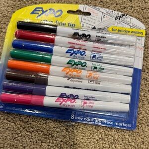 Expo Ultra Fine Tip Dry Erase Markers Set